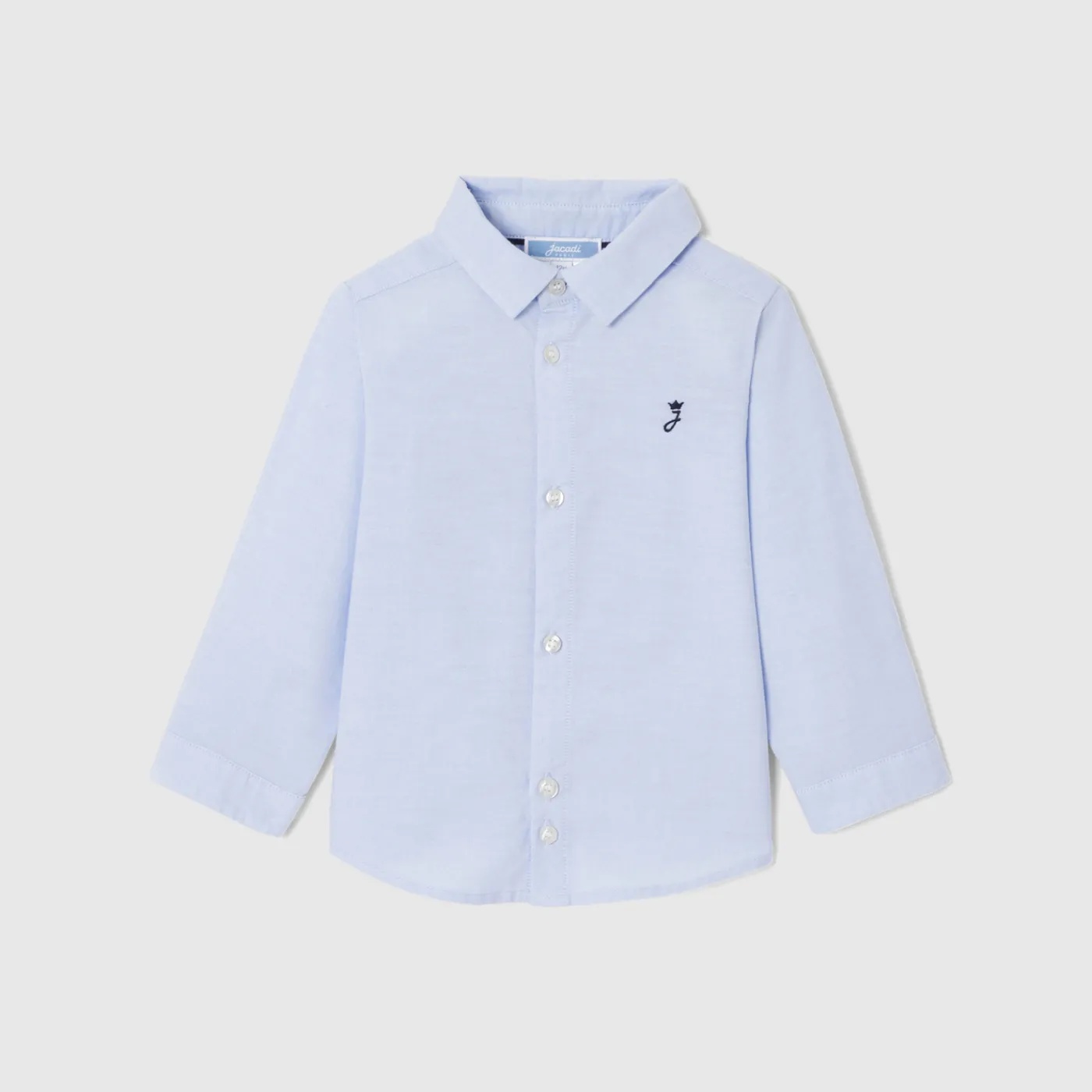 Shirts-Jacadi Baby boy Oxford shirt Blue/White