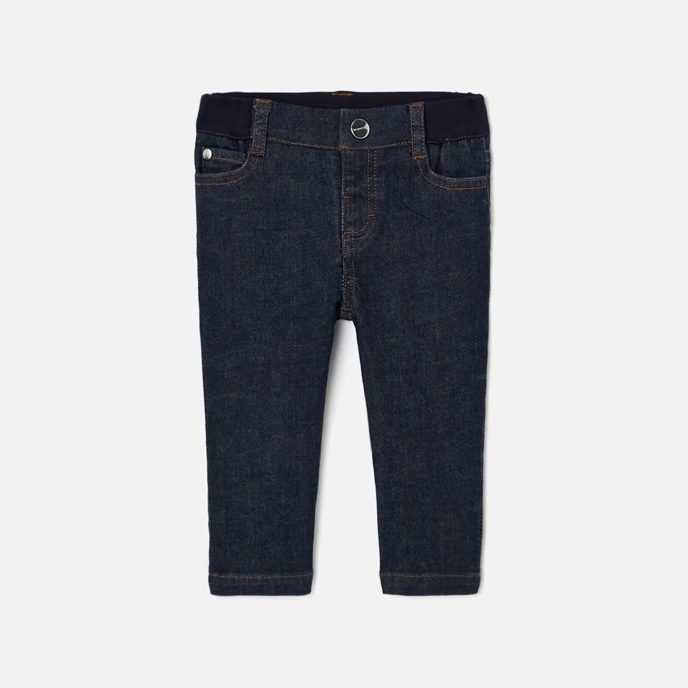 Pants And Shorts|Pants And Shorts-Jacadi Baby comfort jeans Dark Denim