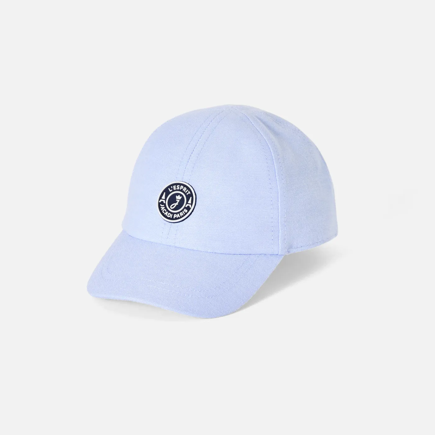 Other Accessories|Hats And Caps-Jacadi Baby Oxford cap Blue/White