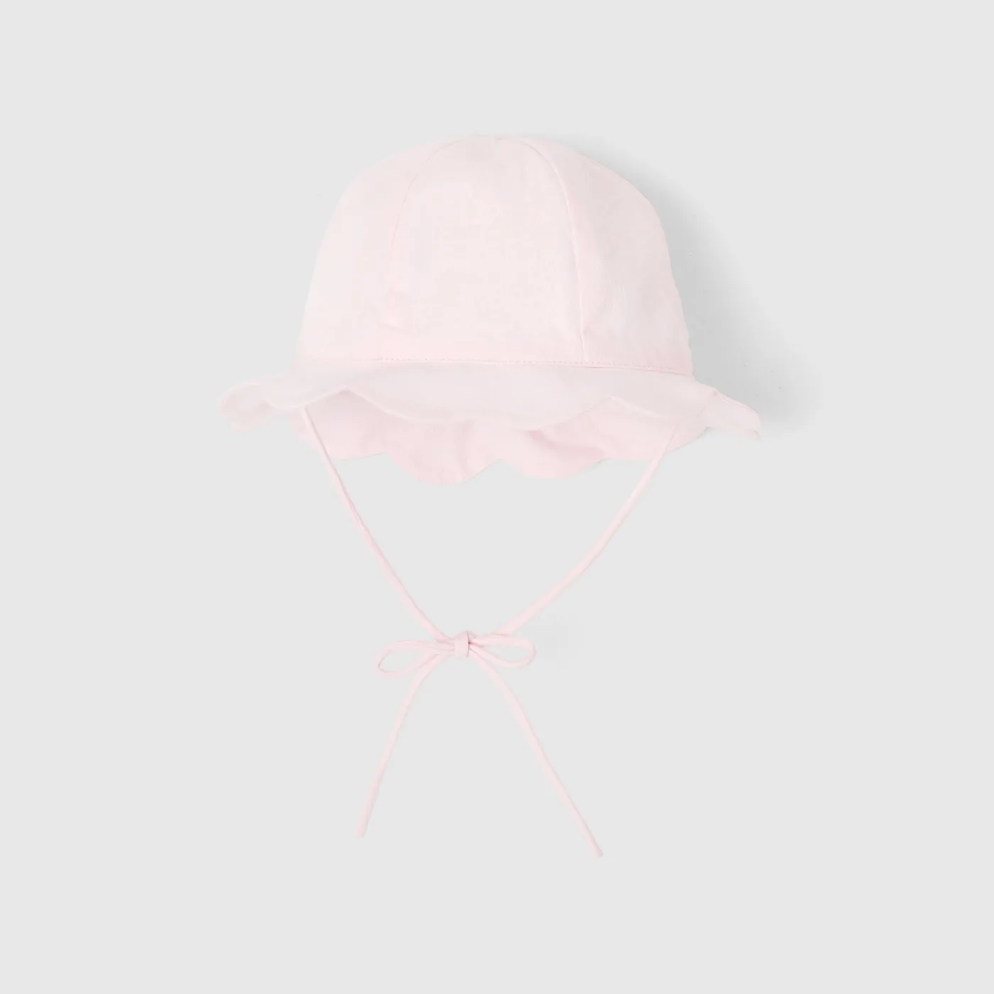 Accessories|Accessories-Jacadi Baby girl scalloped hat Jacadi pale Pink