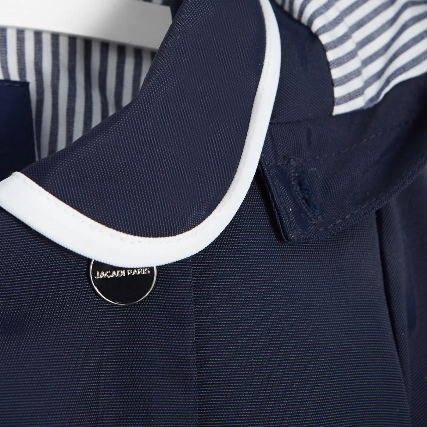 Coats And Outerwear|Toddler Coats & Puffer Jackets-Jacadi Baby girl Spring coat Jacadi Navy