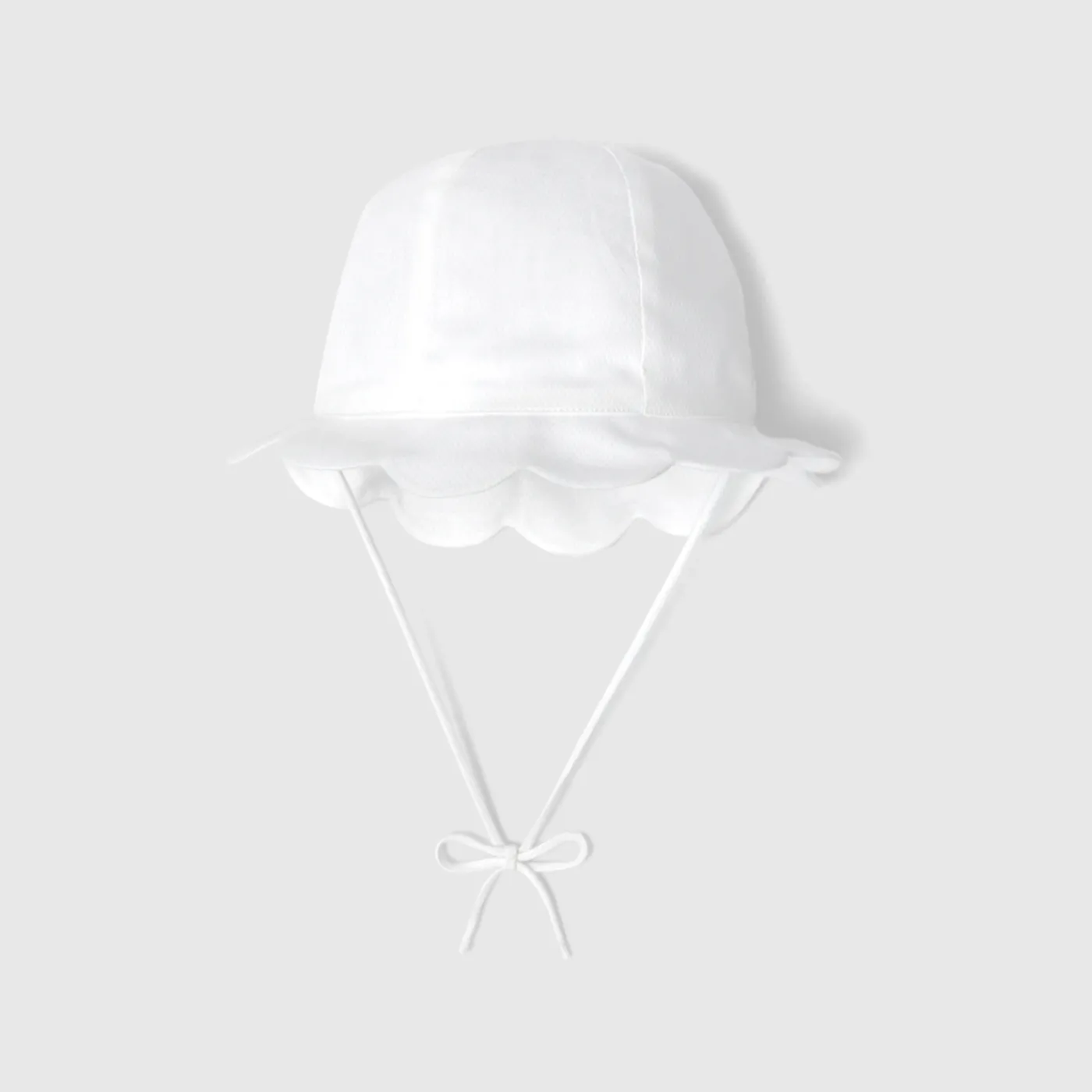 Accessories|Winter Accessories-Jacadi Baby girl scalloped hat Jacadi White