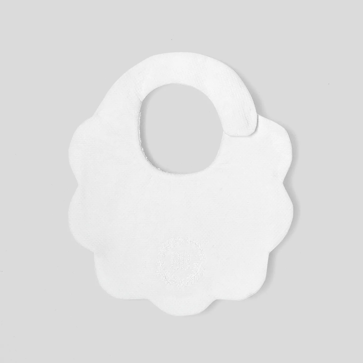 Bibs And Swaddling Cloths-Jacadi Baby bib Jacadi White