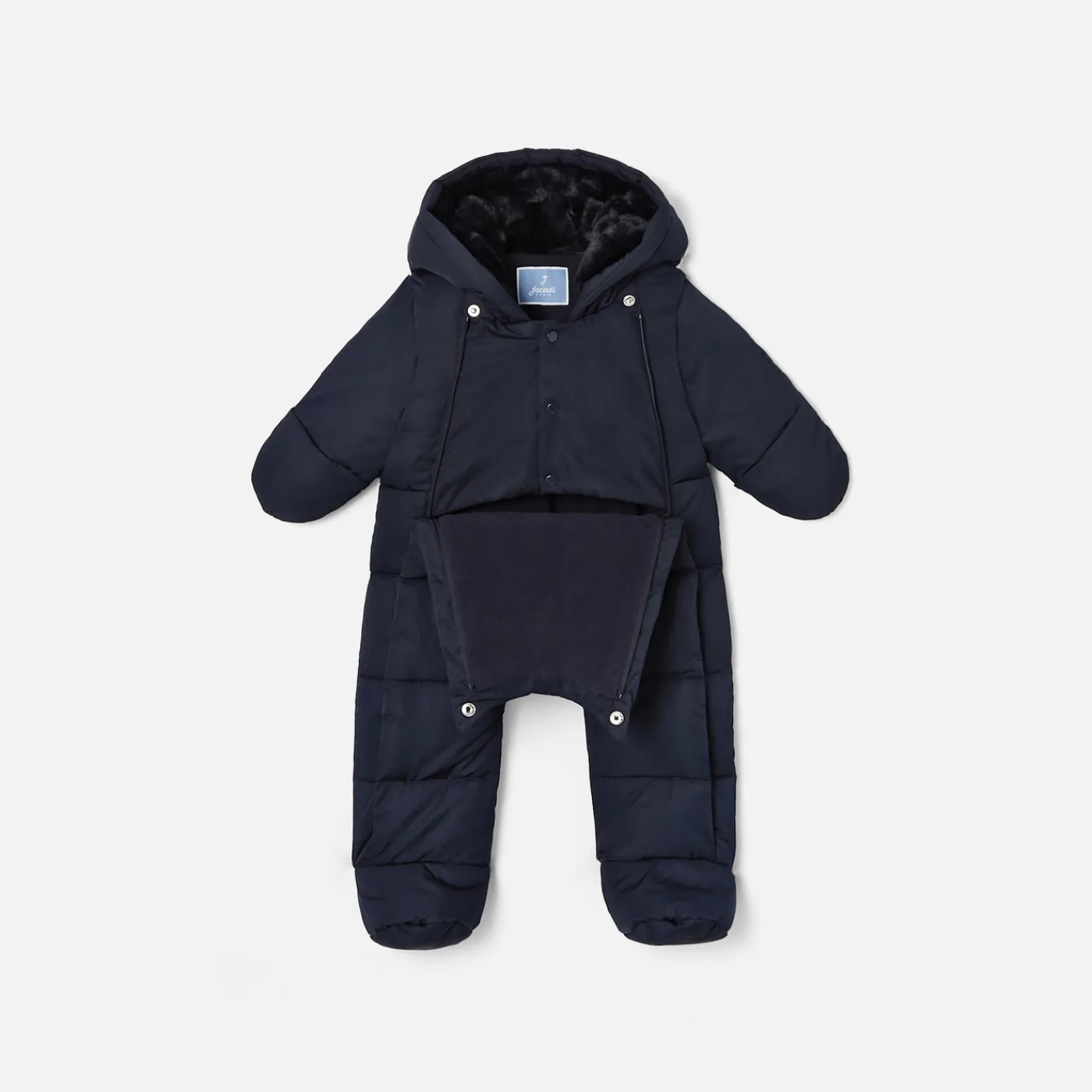 Coats And Outerwear|Coats And Outerwear-Jacadi Baby boy snowsuit Jacadi Navy