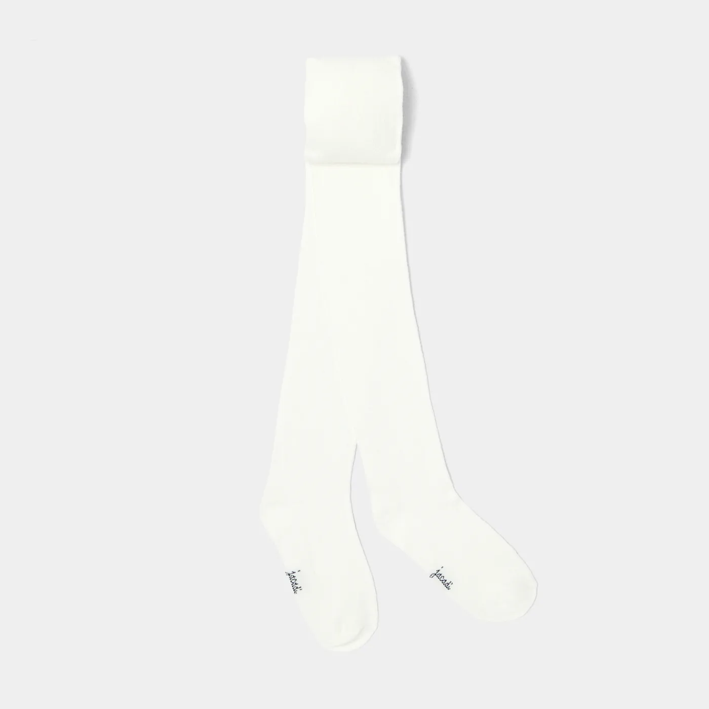 Tights, Socks And Booties|Accessories-Jacadi Girl plain tights Jacadi soft white