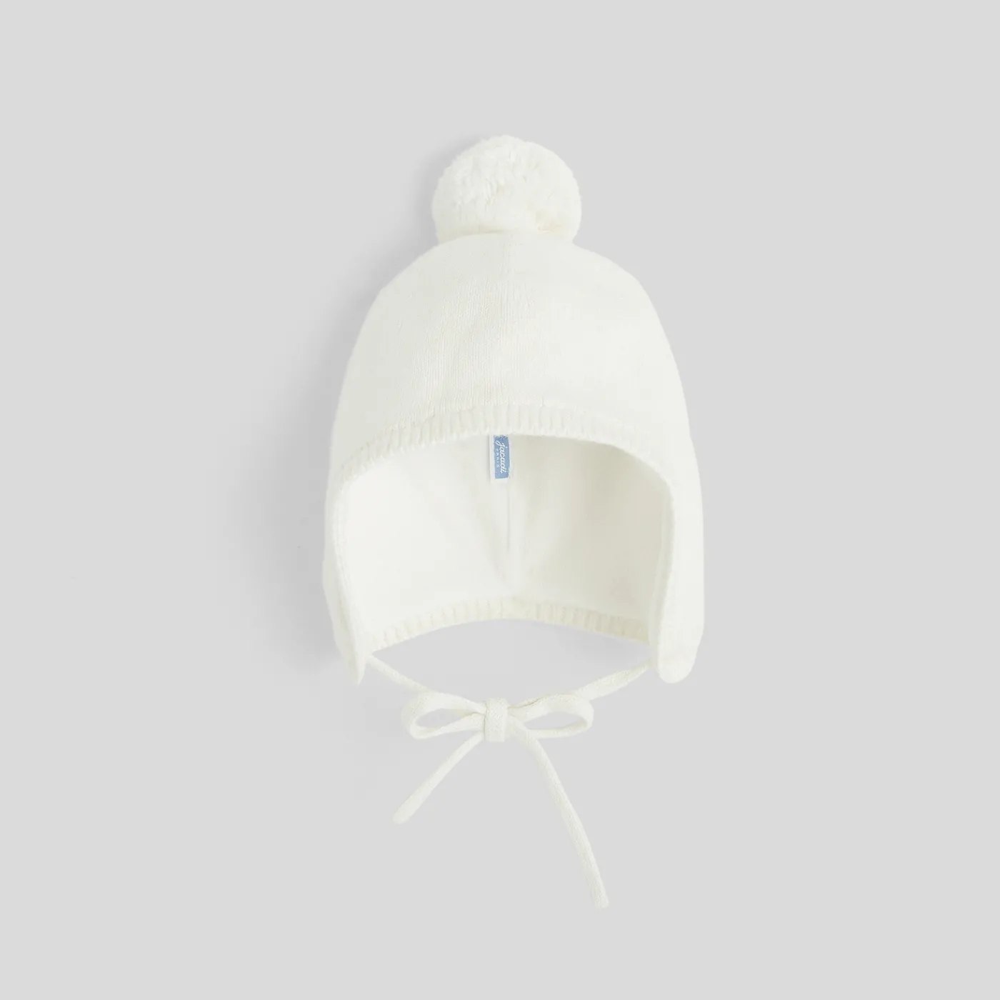 Other Accessories|Beanies Scarves And Gloves-Jacadi Baby solid hat Jacadi soft white