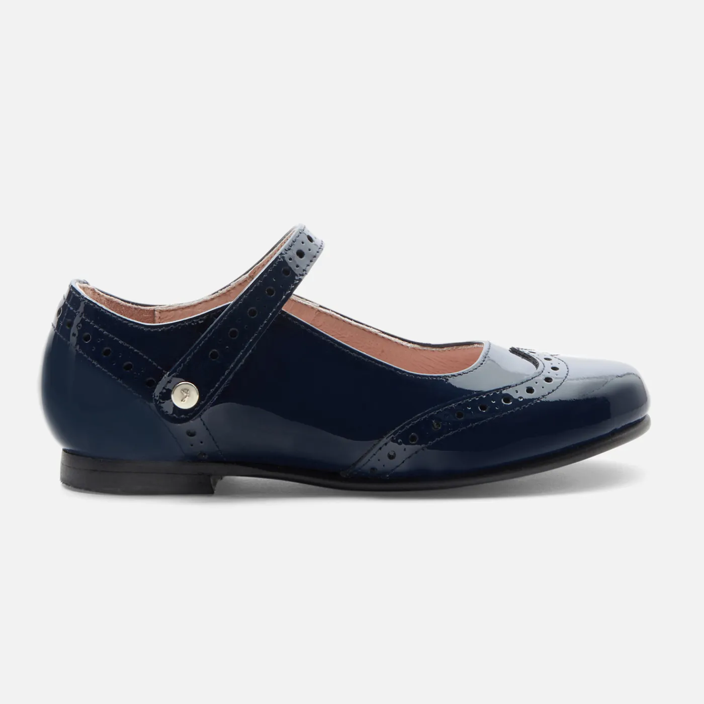 Mary Janes, T-Straps And Ballet Flats-Jacadi Girl patent leather Mary Janes Jacadi Navy