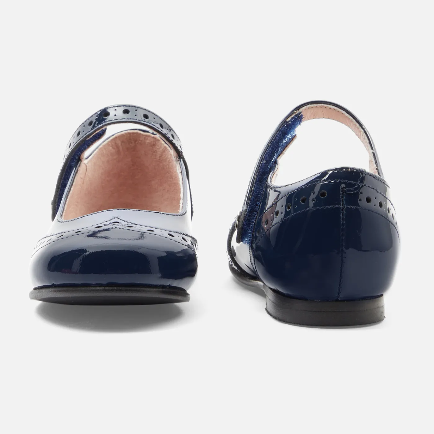 Mary Janes, T-Straps And Ballet Flats-Jacadi Girl patent leather Mary Janes Jacadi Navy