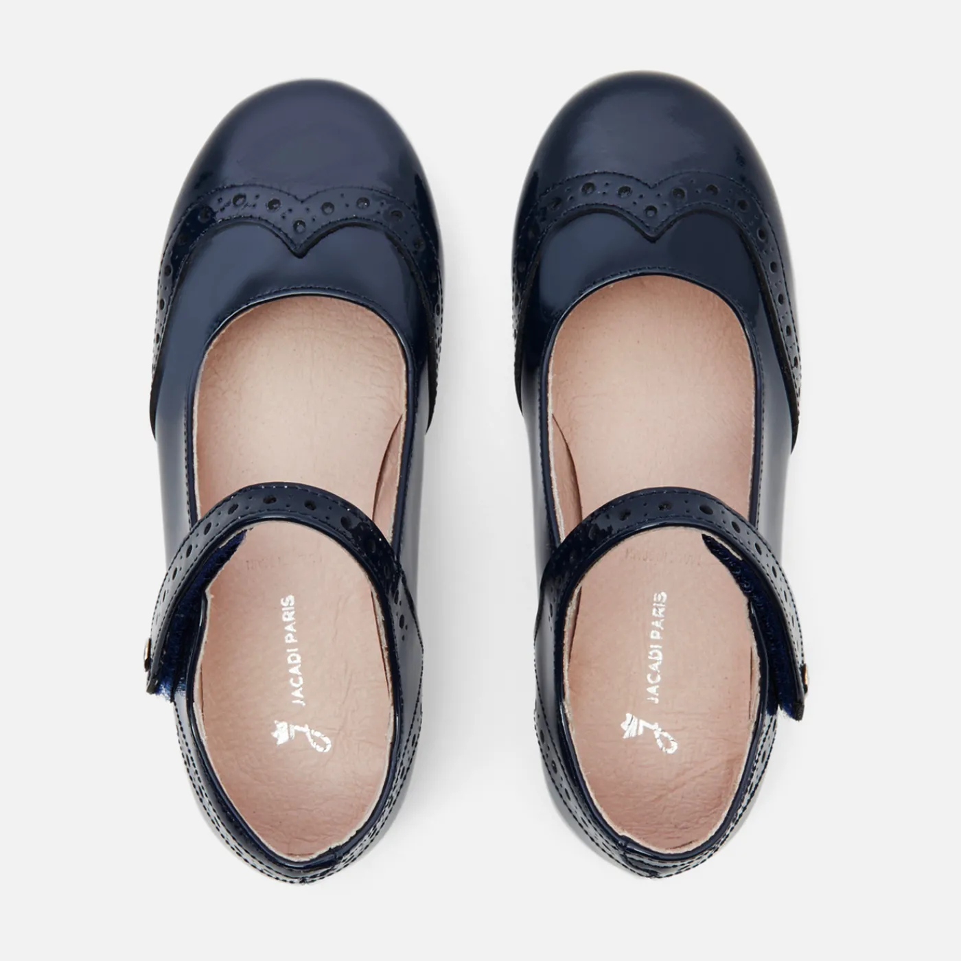 Mary Janes, T-Straps And Ballet Flats-Jacadi Girl patent leather Mary Janes Jacadi Navy