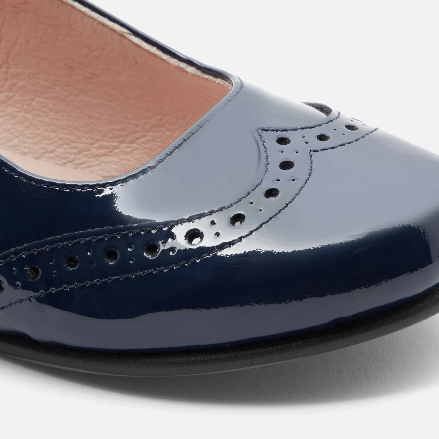 Mary Janes, T-Straps And Ballet Flats-Jacadi Girl patent leather Mary Janes Jacadi Navy