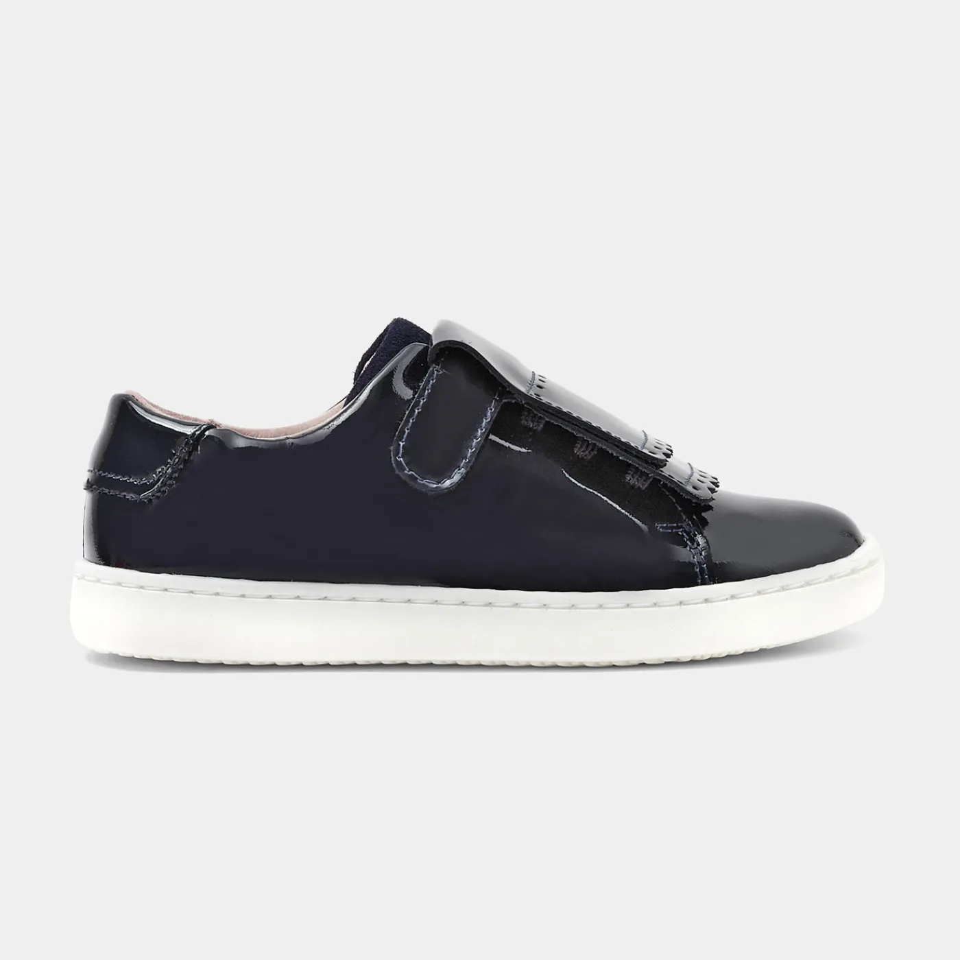 Sneakers-Jacadi Girl tennis shoes with removable tongue Jacadi Navy