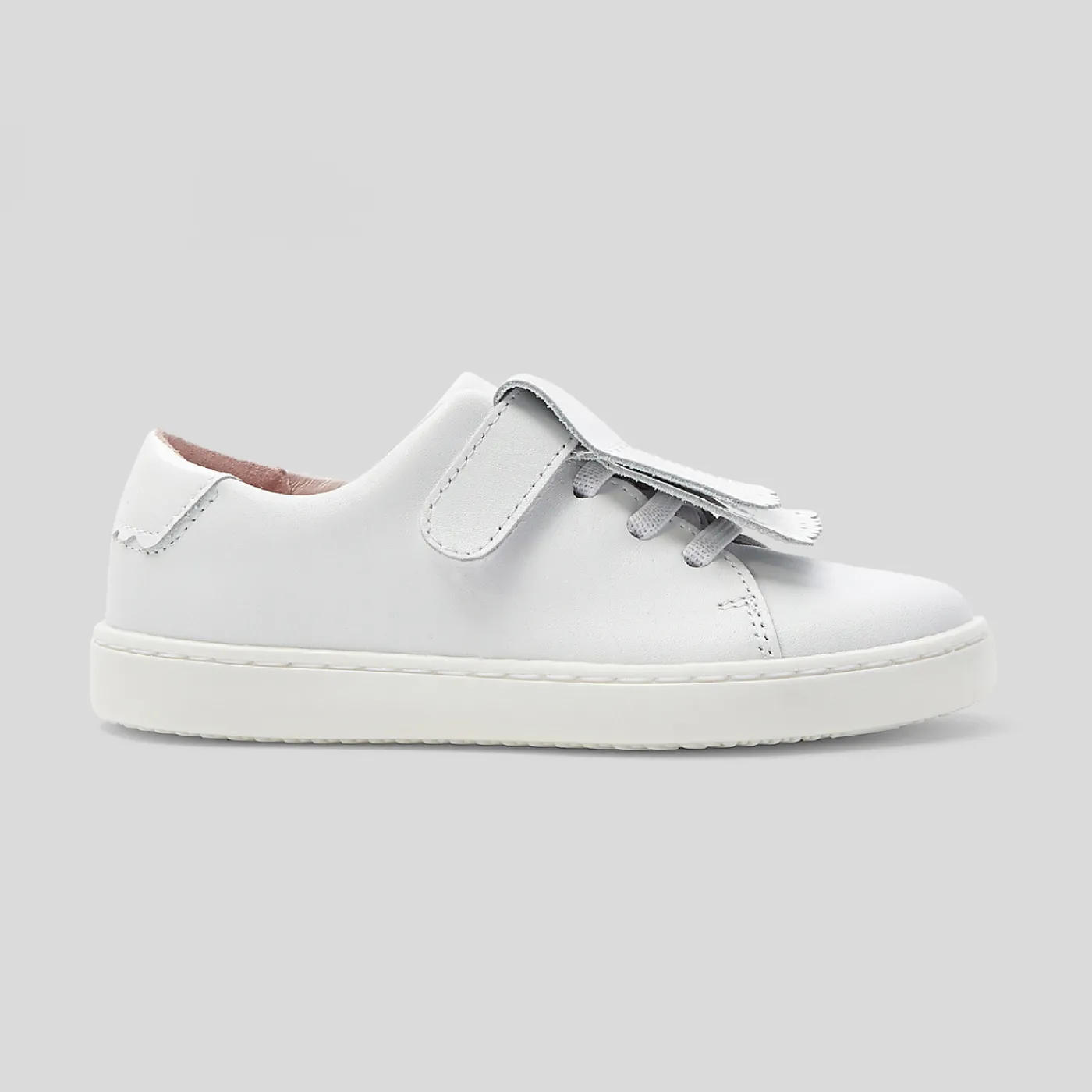 Sneakers-Jacadi Girl tennis shoes with removable tongue Jacadi White