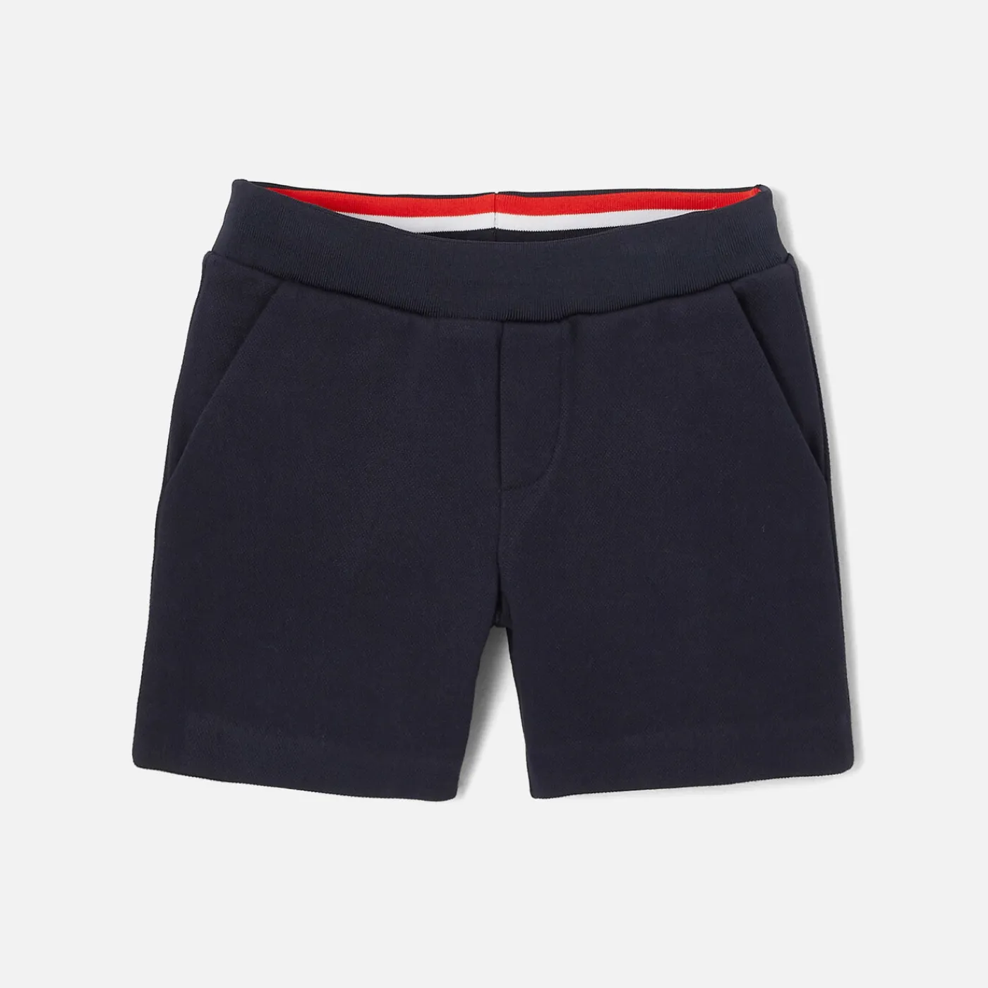 Shorts-Jacadi Boy shorts in piqué fleece Jacadi Navy