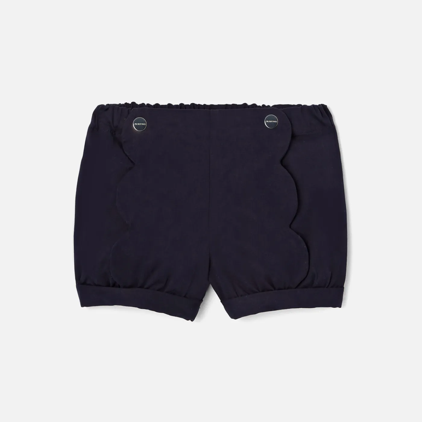 Pants And Shorts-Jacadi Baby girl twill shorts Jacadi Navy