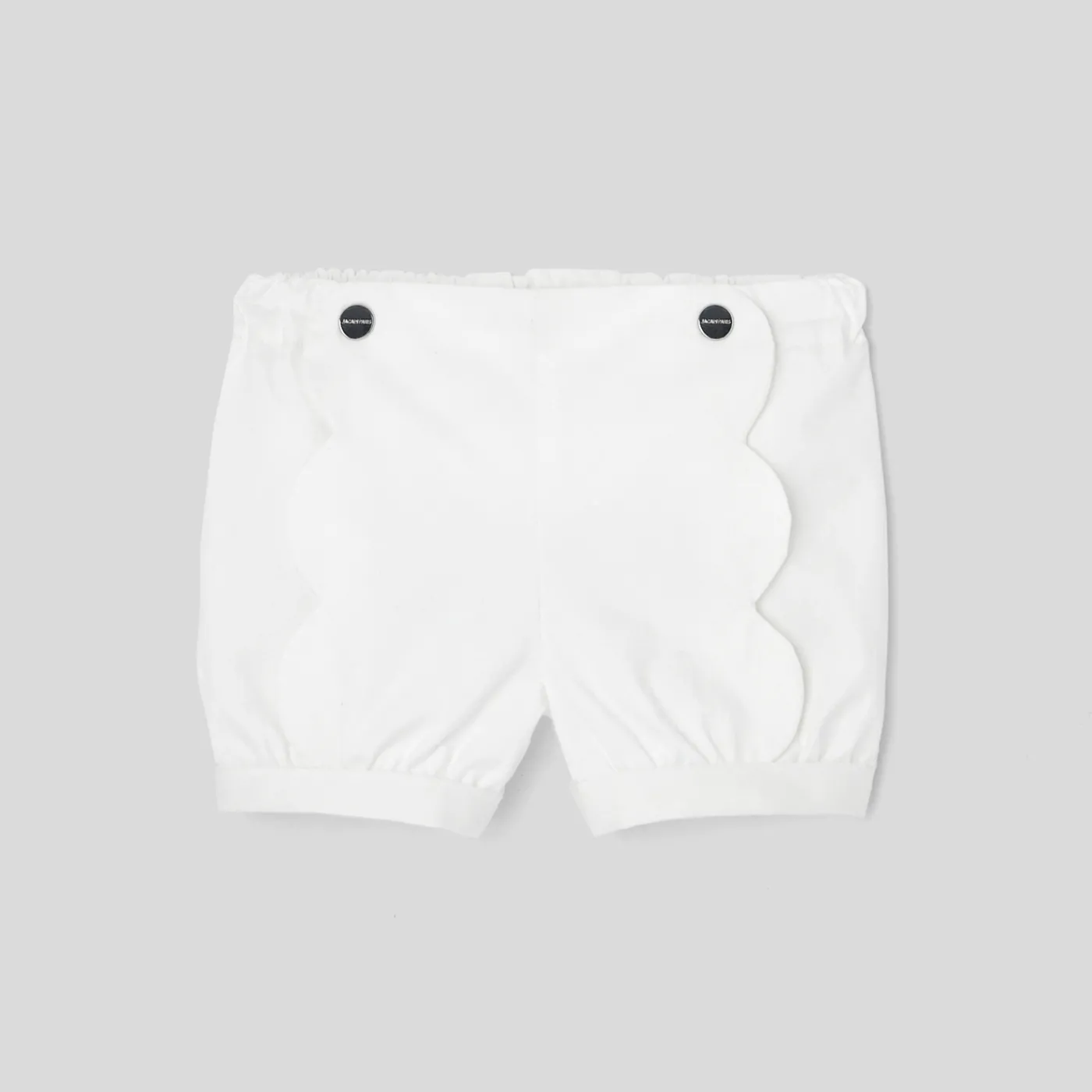 Pants And Shorts-Jacadi Baby girl twill shorts Jacadi White
