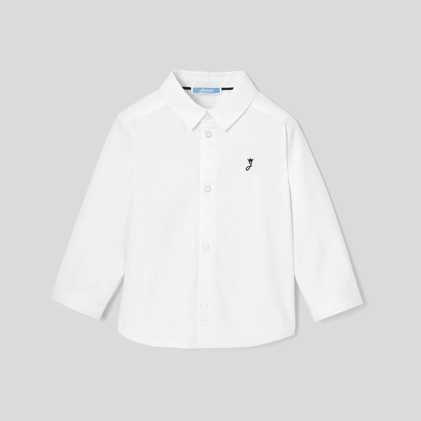 Shirts-Jacadi Baby boy Oxford shirt Jacadi White