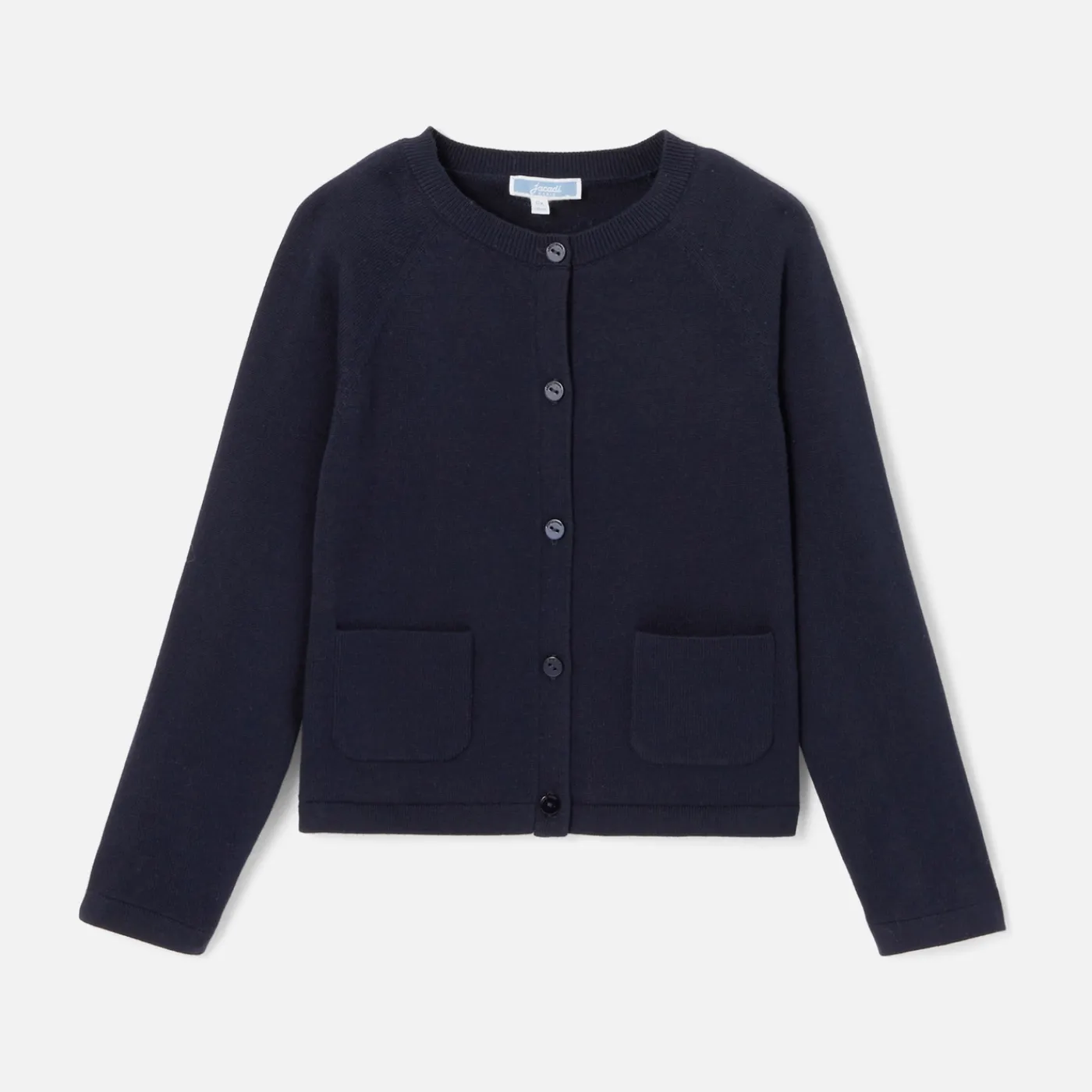 Cardigans, Sweaters And Sweatshirts-Jacadi Girl cardigan Jacadi Navy