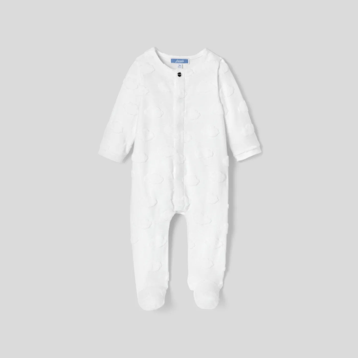 Pajamas-Jacadi Baby cloud pattern pyjamas Jacadi White