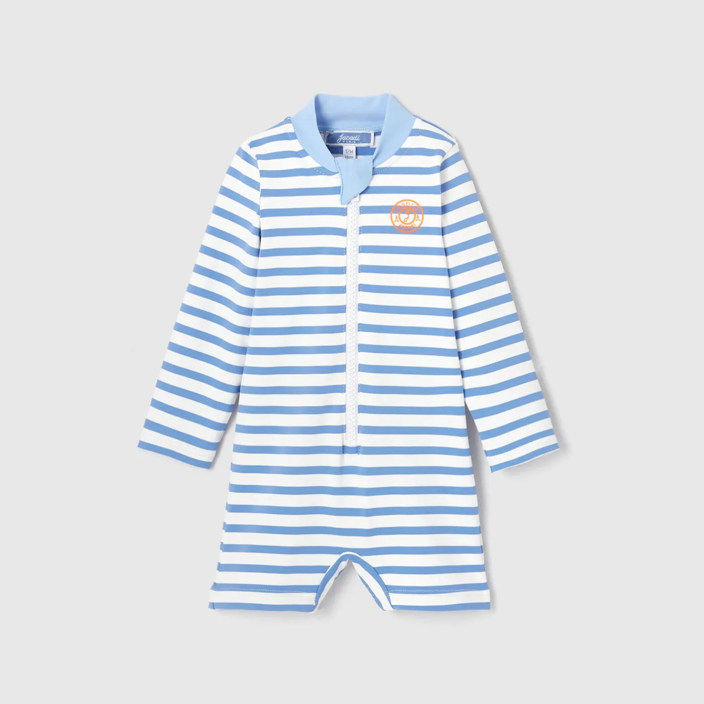 Other Accessories|Swimwear-Jacadi Baby boy anti-UV swimsuit White/Blue