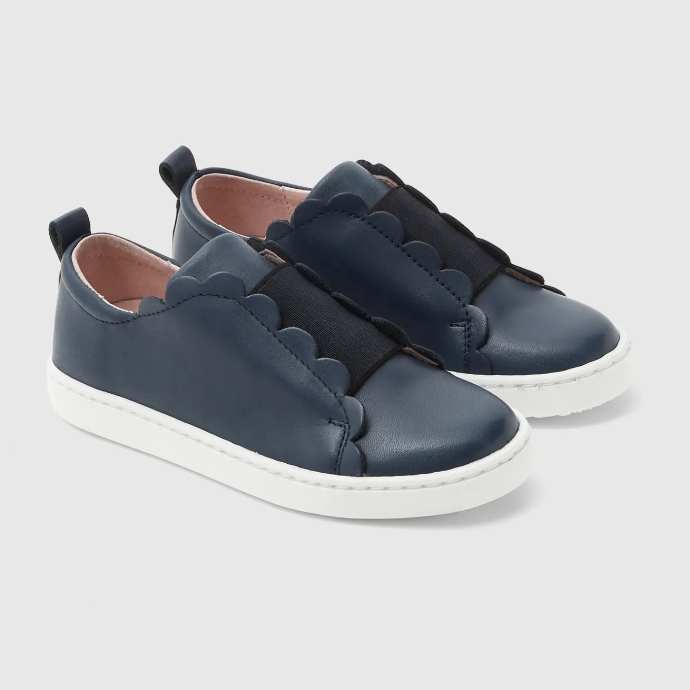 Sneakers-Jacadi Girl comfort sneakers Jacadi Navy