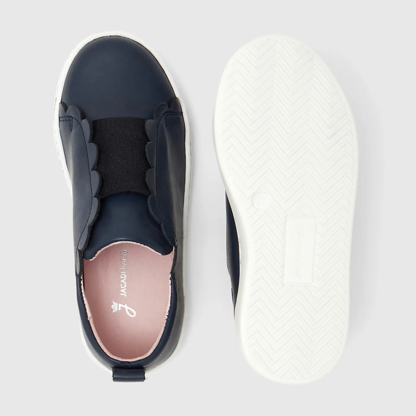 Sneakers-Jacadi Girl comfort sneakers Jacadi Navy