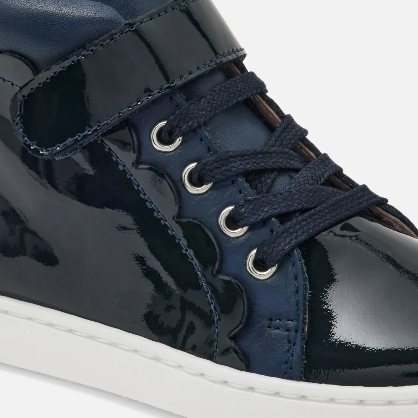 Sneakers-Jacadi Girl high top sneakers Jacadi Navy