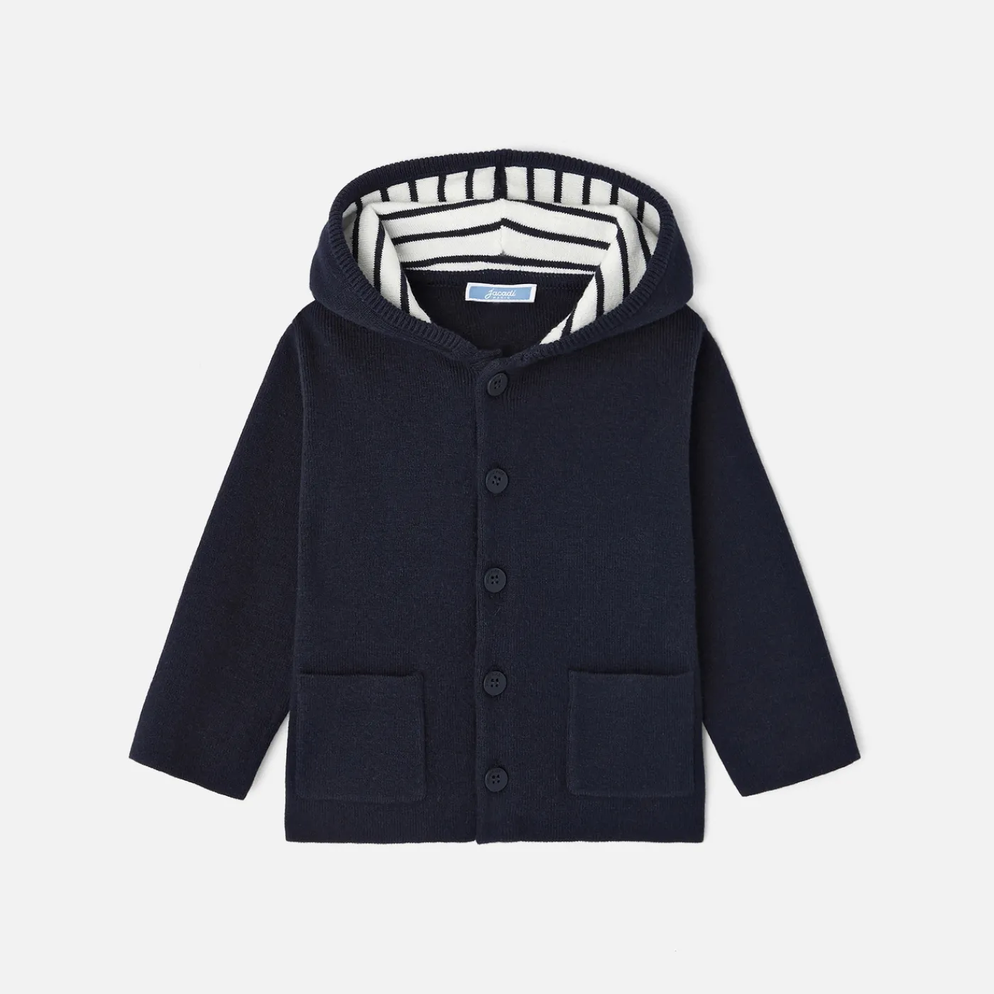 Sweaters, Sweatshirts And Cardigans-Jacadi Baby boy vest Jacadi Navy