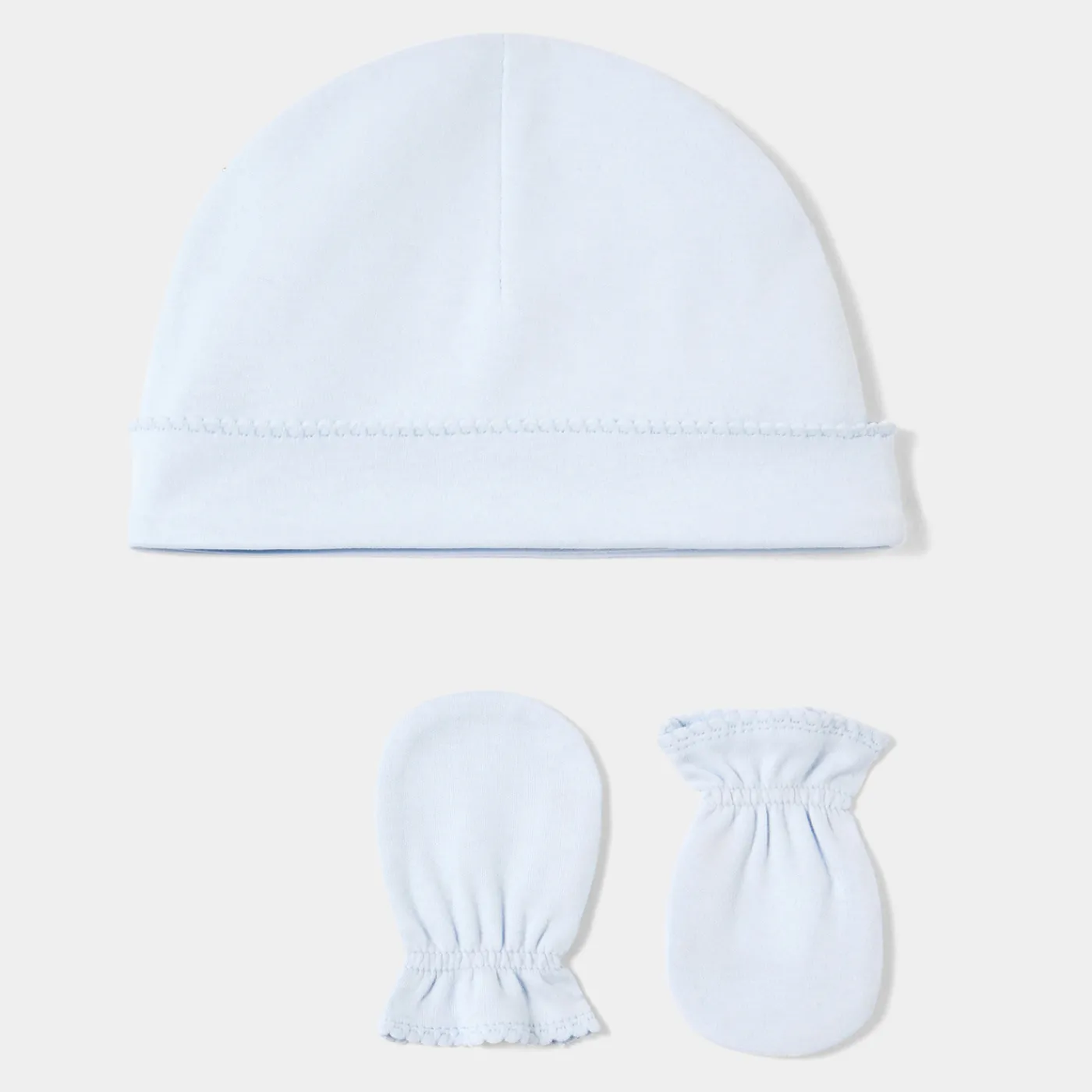 Other Accessories|Beanies Scarves And Gloves-Jacadi Baby hat and mittens set Jacadi Celestial