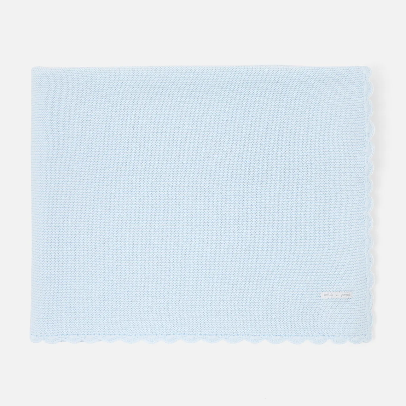 Sleeping Bags And Blankets|Sleeping Bags And Blankets-Jacadi Scalloped blanket Jacadi Celestial