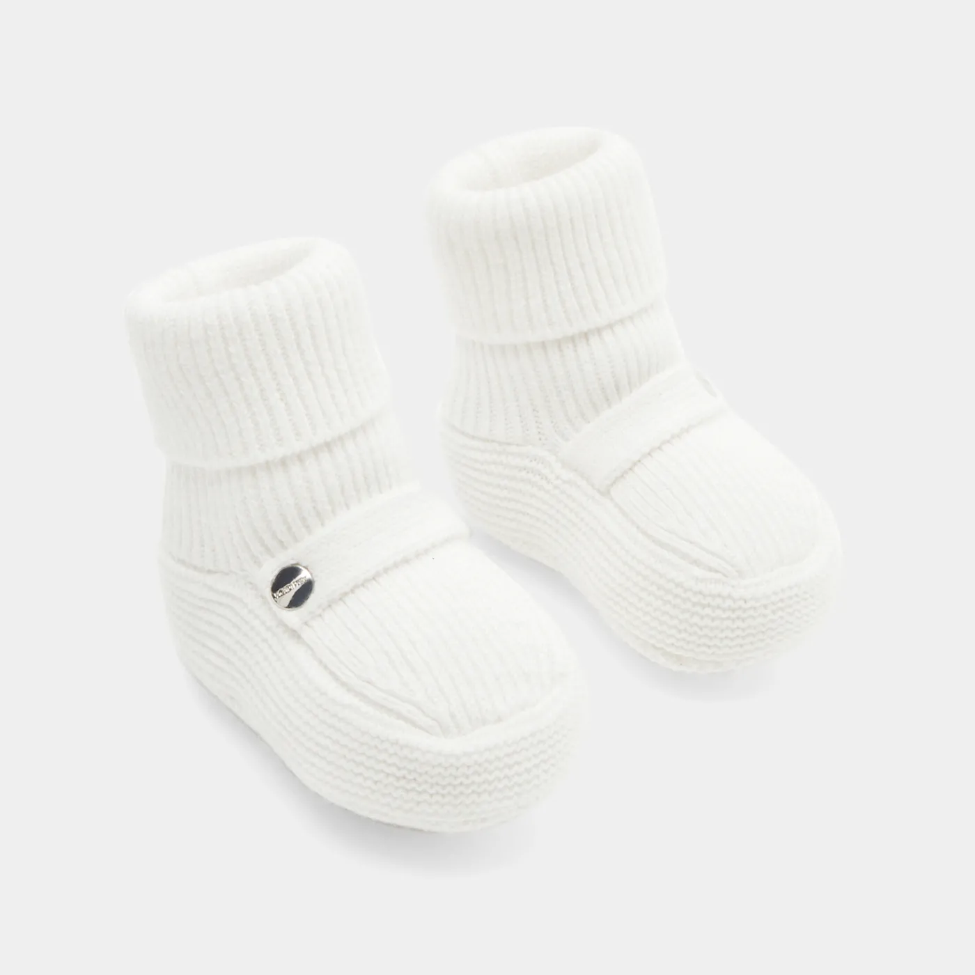 Socks And Booties|Accessories-Jacadi Baby booties Jacadi soft white