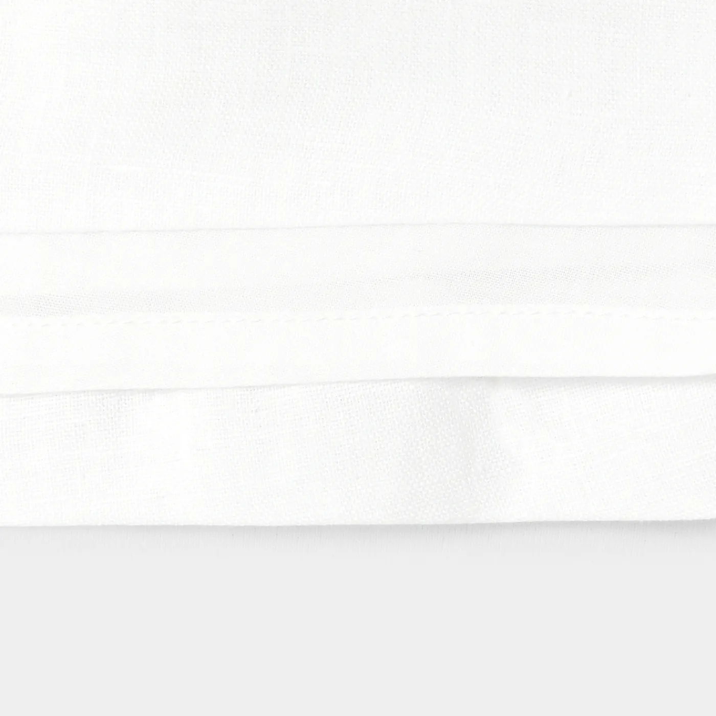 Dresses-Jacadi Baby girl linen ceremony dress Jacadi White