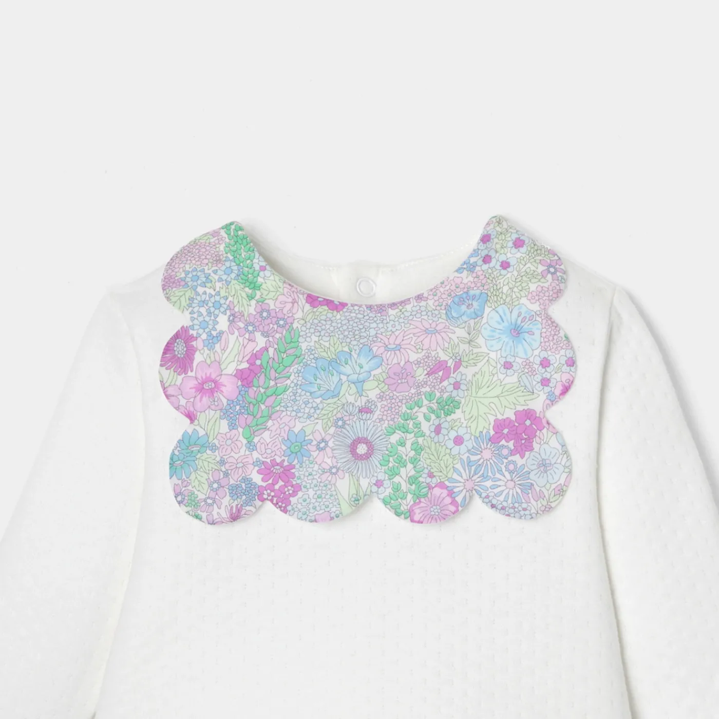 Bloomers, Overalls And Sets-Jacadi Baby girl comfort set Jacadi White