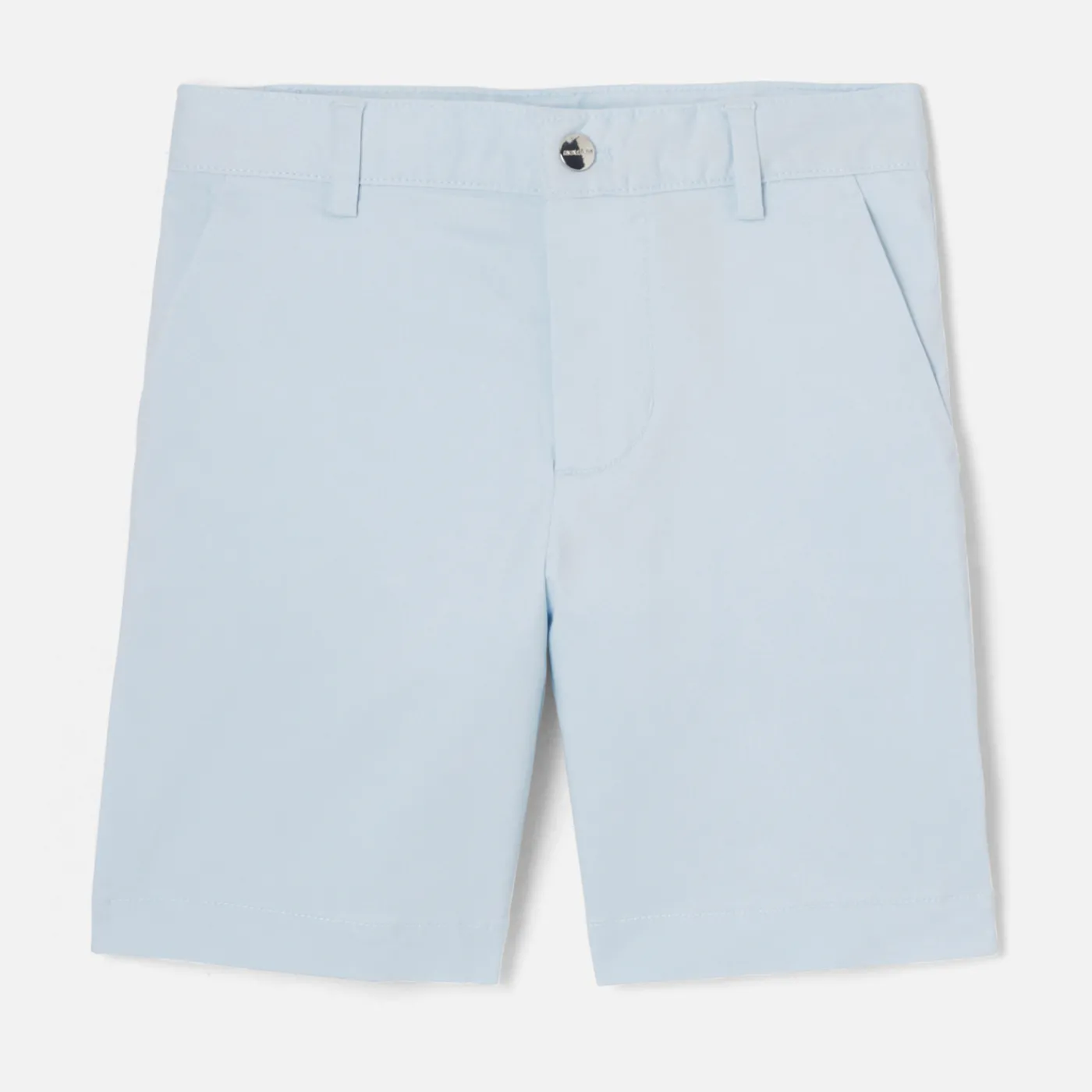 Shorts-Jacadi Boy twill Bermuda shorts Pale blue