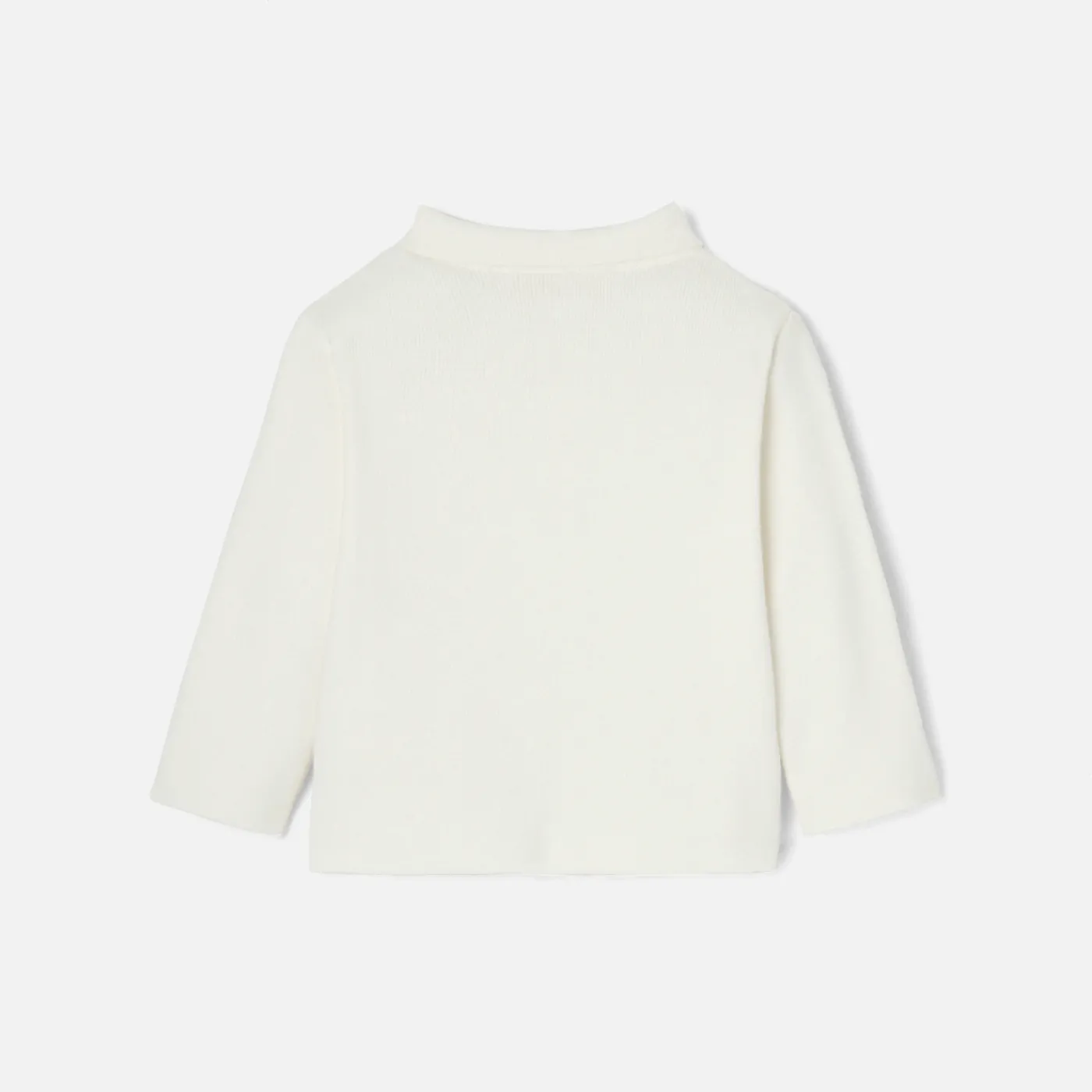 Sweaters, Sweatshirts And Cardigans-Jacadi Baby boy ceremony cardigan Jacadi soft white