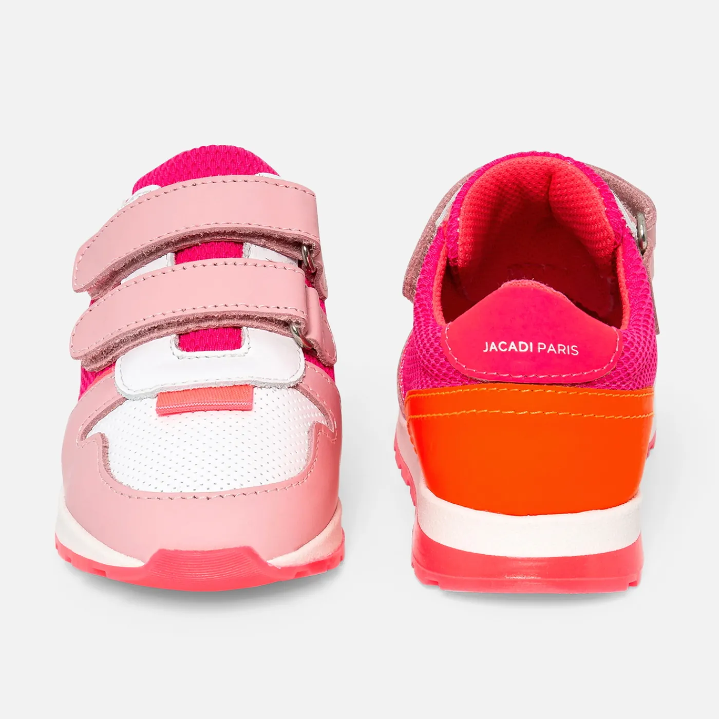 Sneakers-Jacadi Girl running sneakers Pink/Multicolour