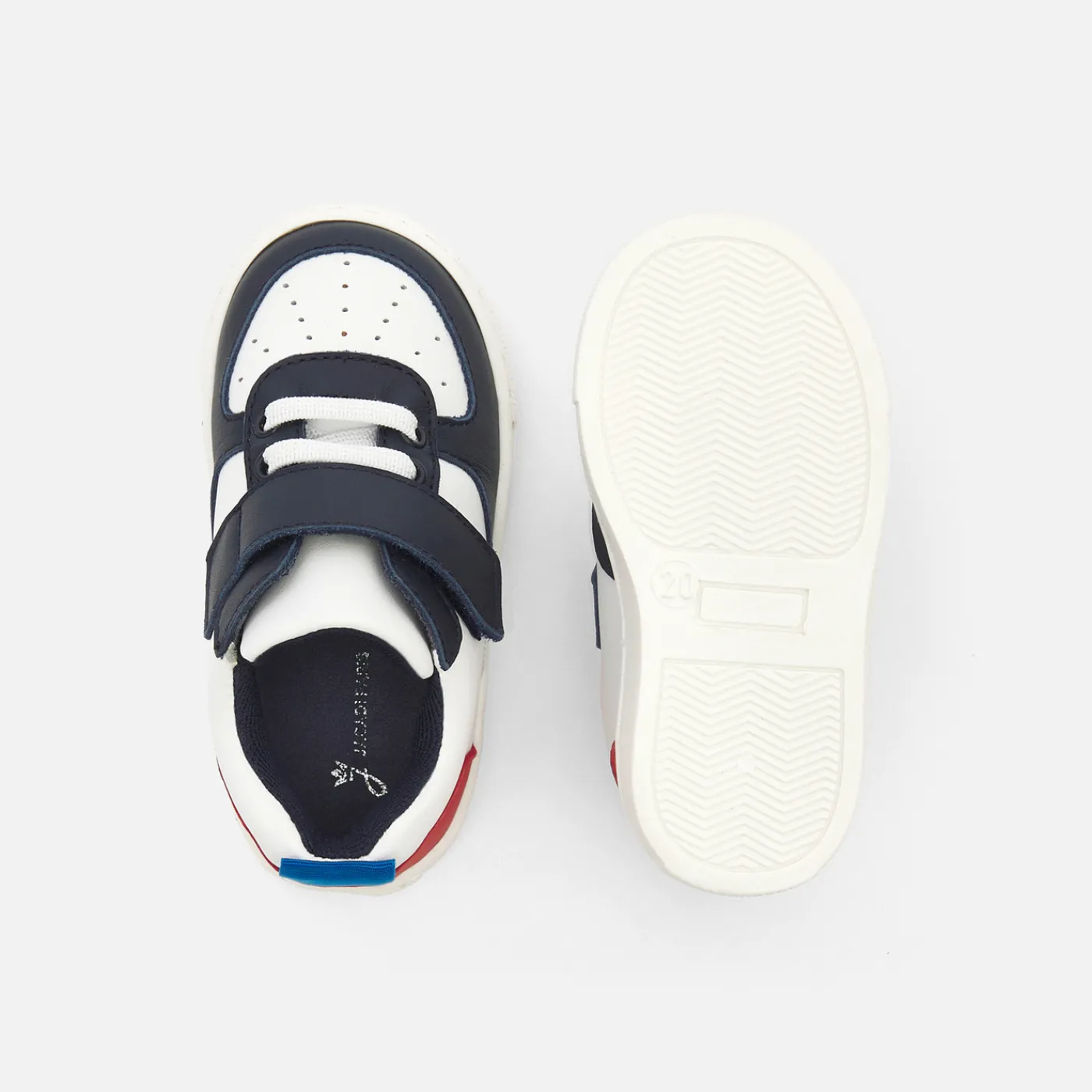 Sneakers|Sneakers-Jacadi Baby sneakers Navy/Red