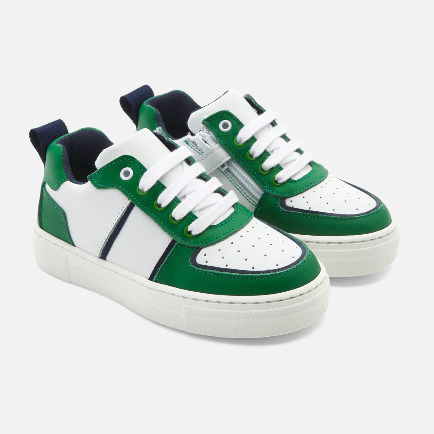 Sneakers|Sneakers-Jacadi Child sneakers Navy/Green