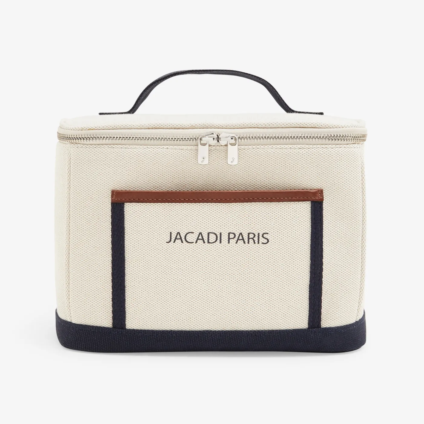 Diaper Bags And Toiletry Bags|Diaper Bags And Toiletry Bags-Jacadi Rectangular vanity case Heather Beige