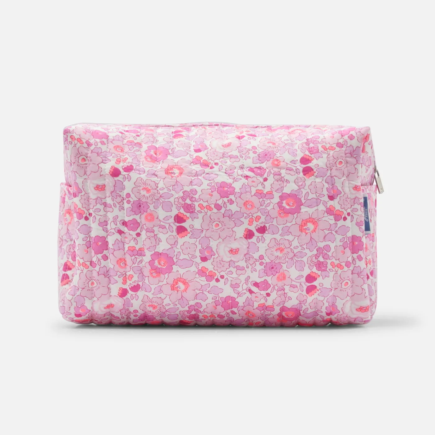 Diaper Bags And Toiletry Bags|Diaper Bags And Toiletry Bags-Jacadi Liberty fabric toiletry bag Pink/Multicolour