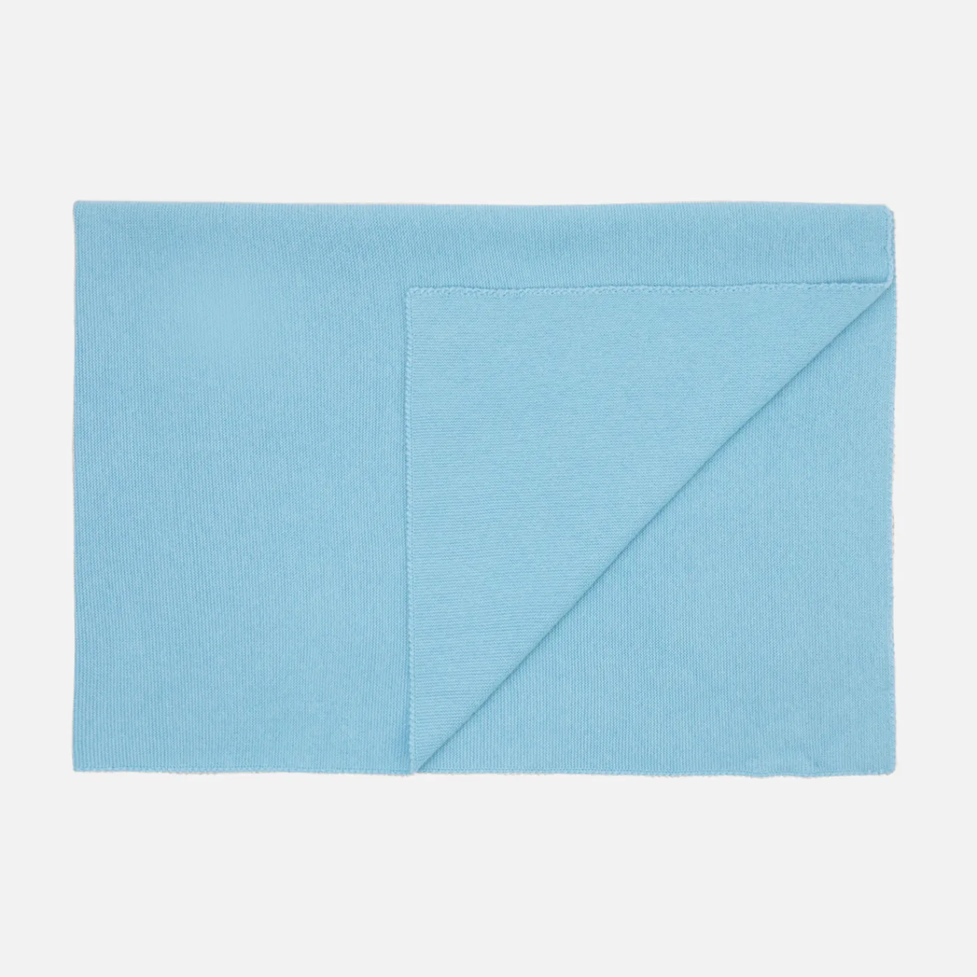 Sleeping Bags And Blankets|Sleeping Bags And Blankets-Jacadi Garter stitch blanket Aqua