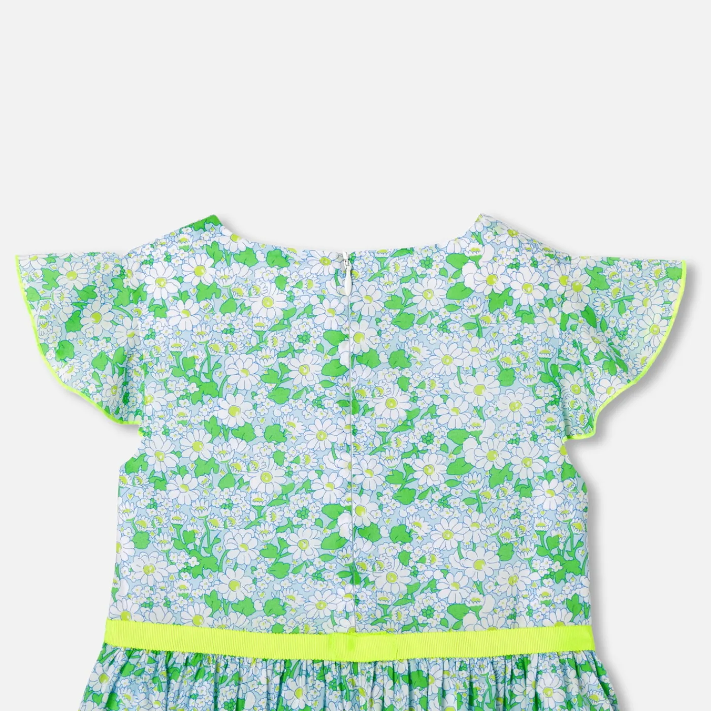 Dresses And Skirts-Jacadi Girl dress in Liberty fabric White/Multicolour