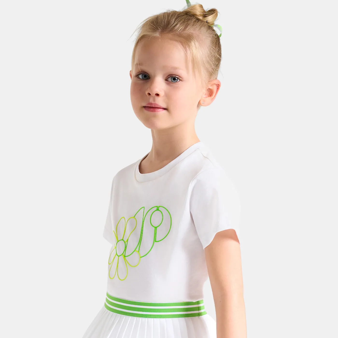 T-Shirts, Polo Shirts-Jacadi Girl short-sleeved T-shirt Jacadi White