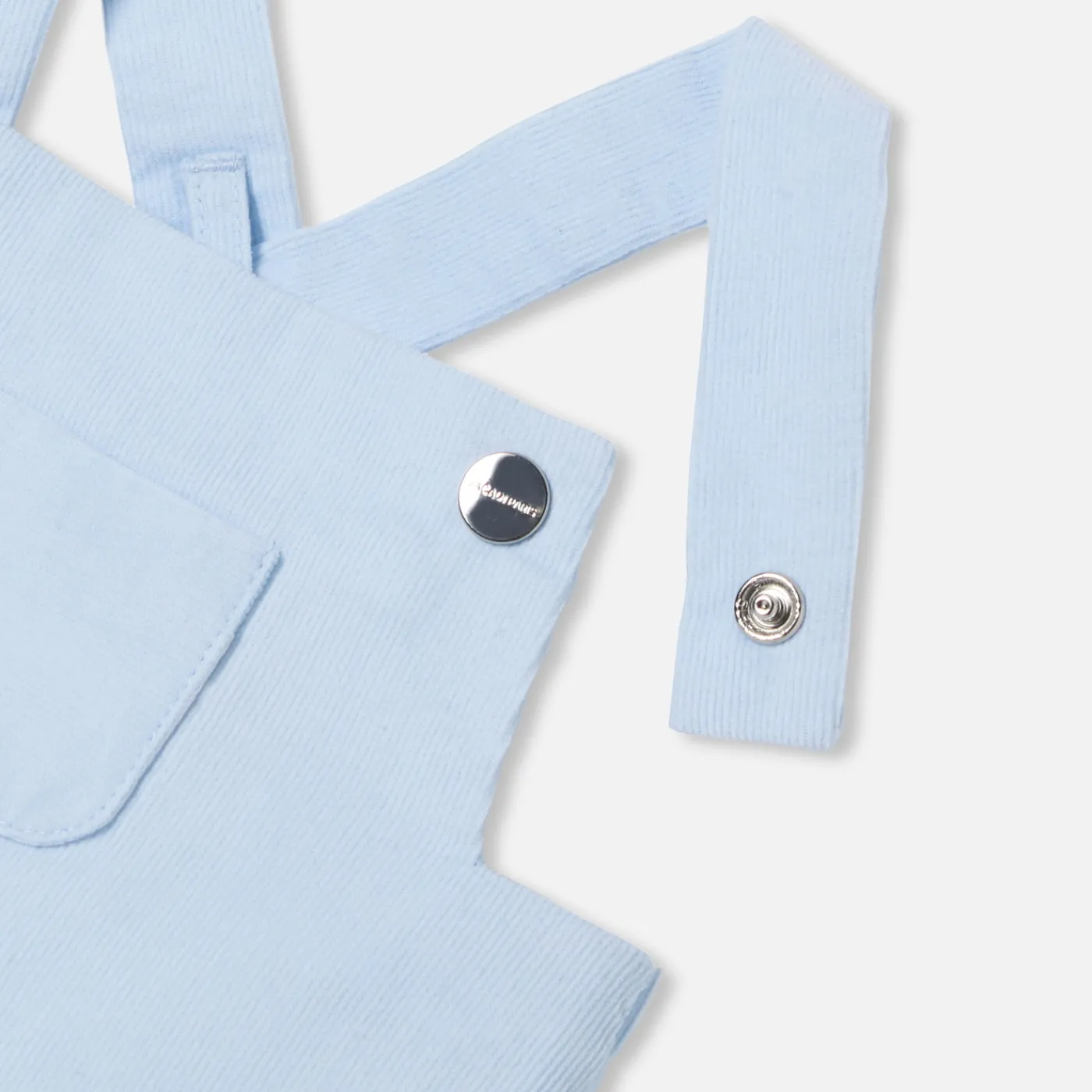 Bloomers, Overalls And Sets-Jacadi Baby boy velour overalls Pale blue