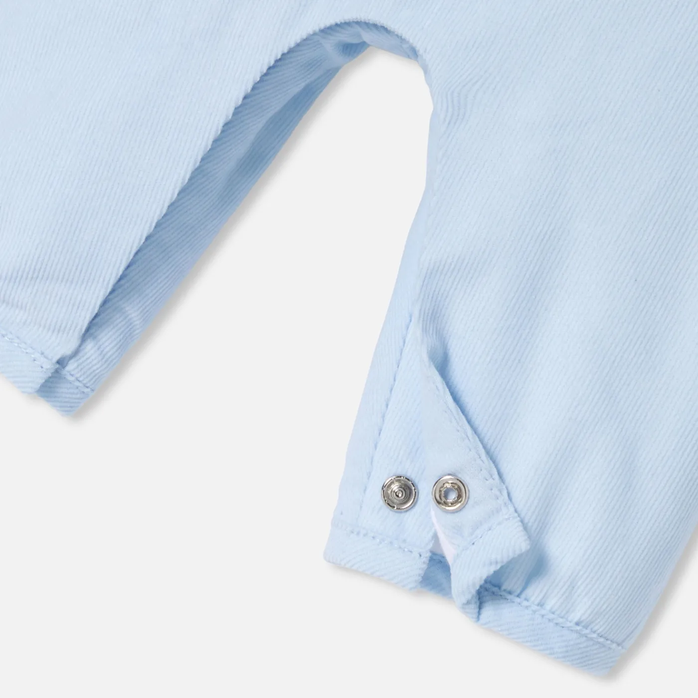 Bloomers, Overalls And Sets-Jacadi Baby boy velour overalls Pale blue
