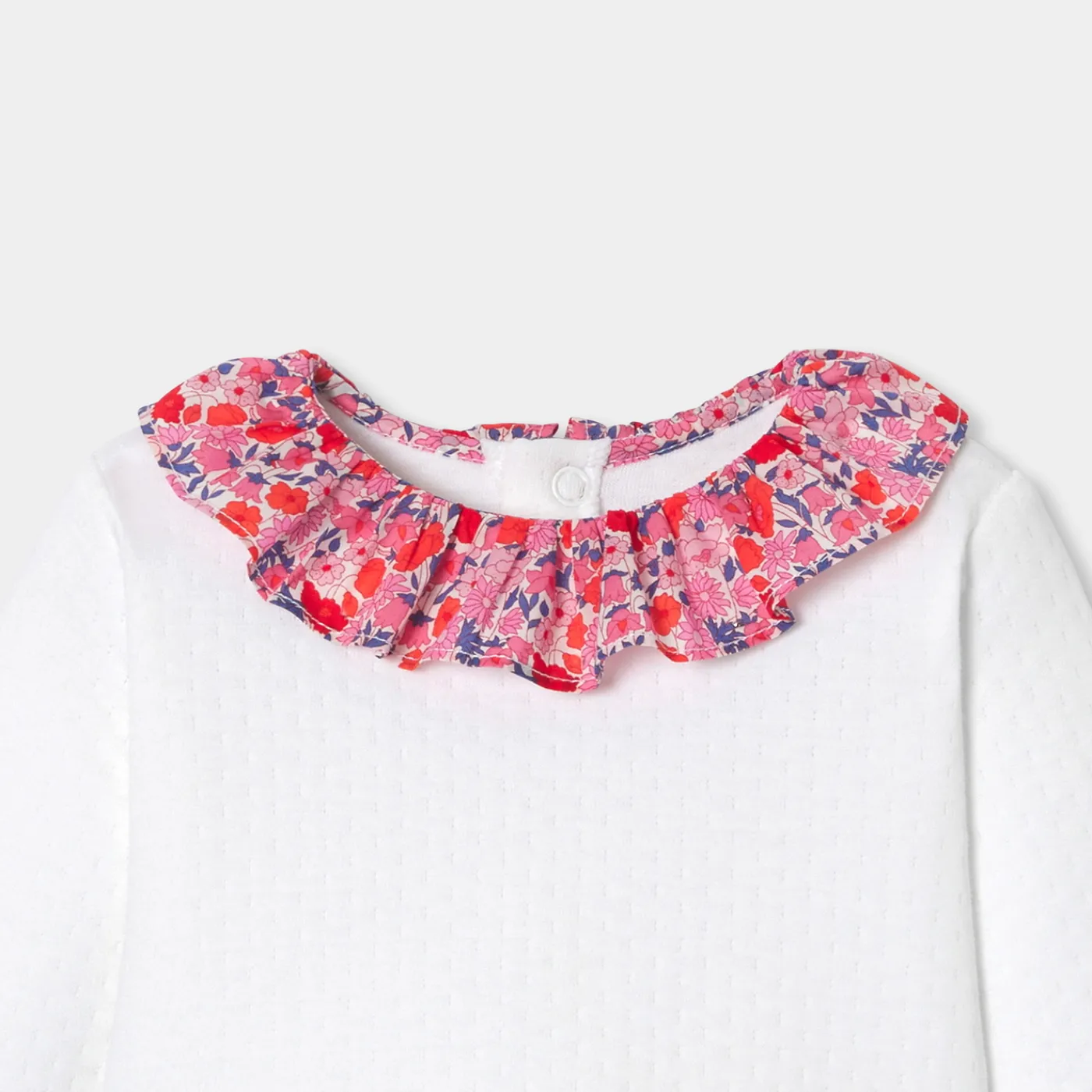 Bloomers, Overalls And Sets-Jacadi Baby girl comfort set in double jersey Jacadi White