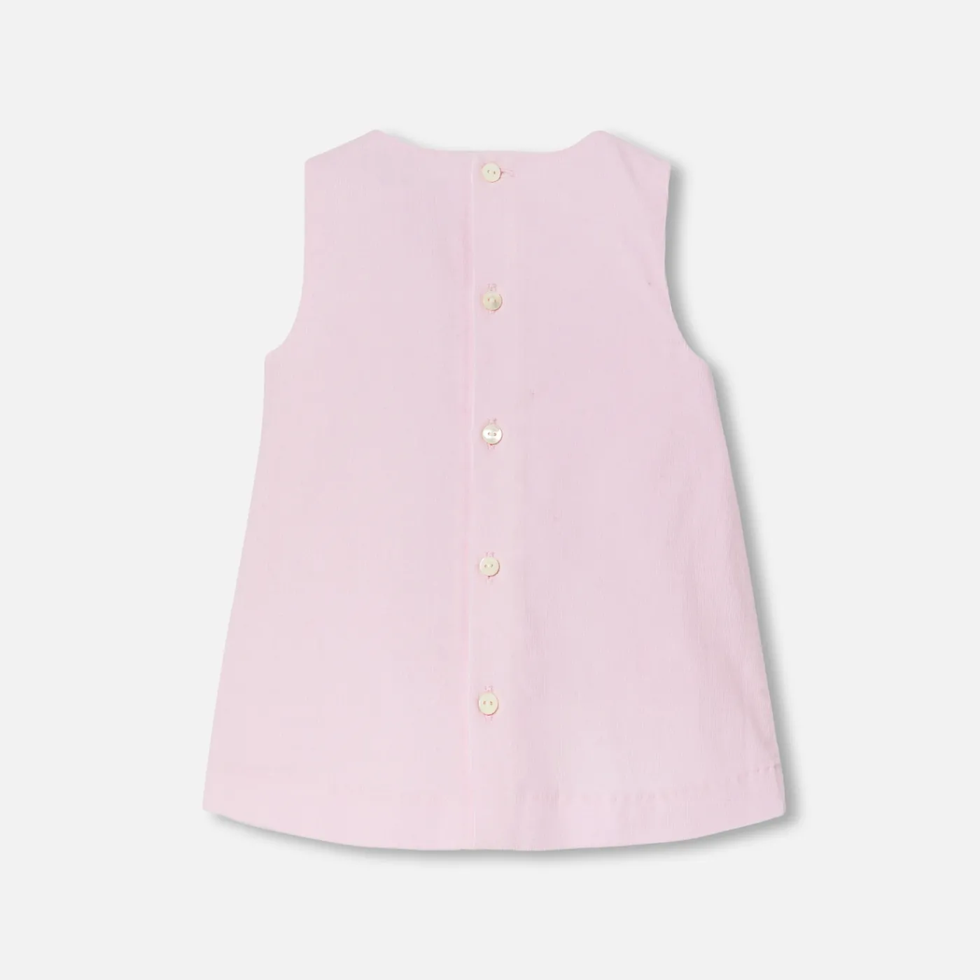 Dresses-Jacadi Baby girl pinafore dress Light Powder Pink