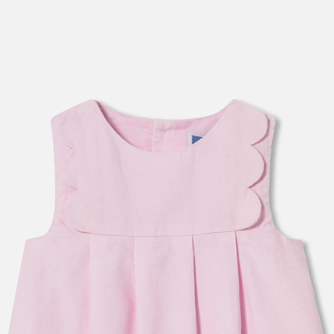 Dresses-Jacadi Baby girl pinafore dress Light Powder Pink