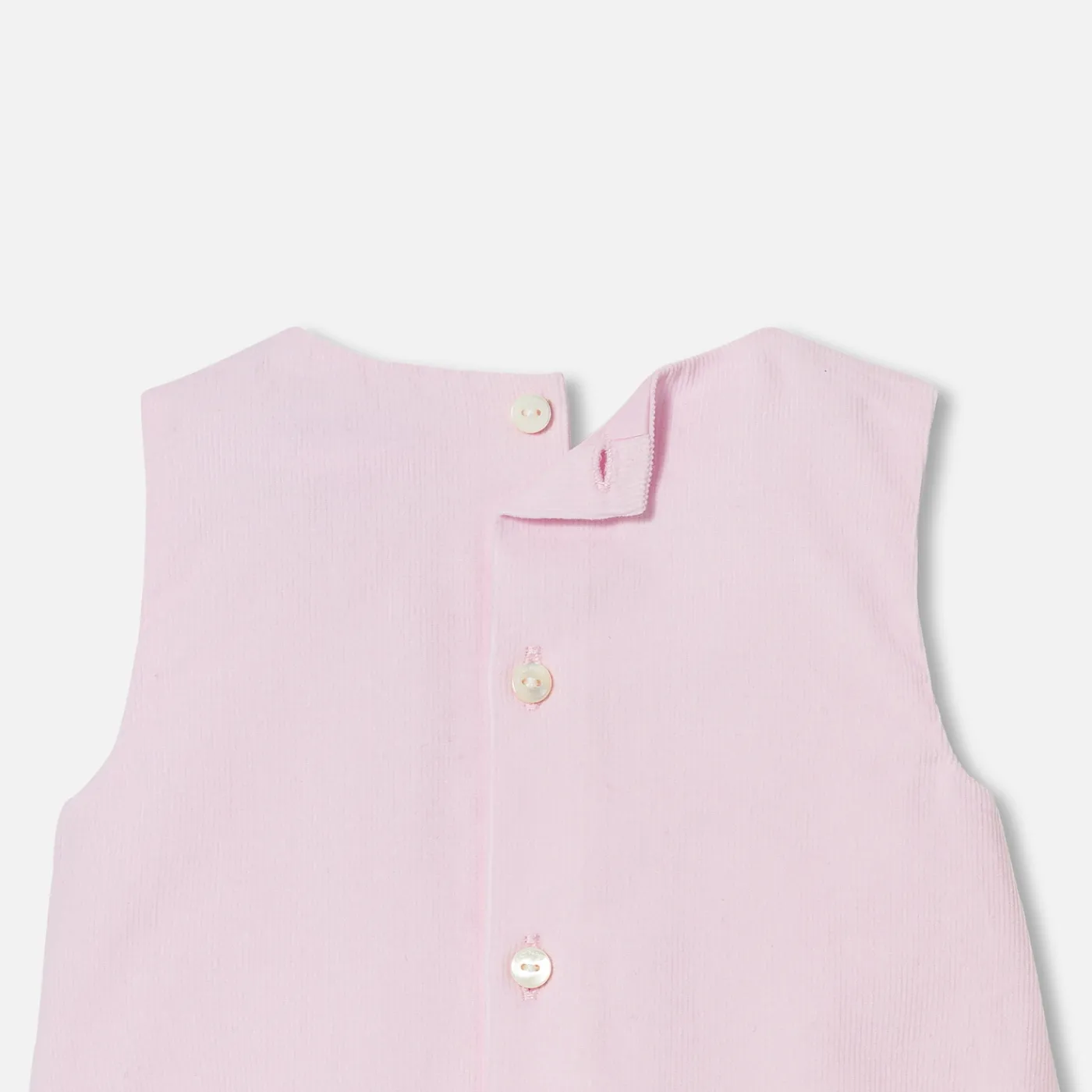 Dresses-Jacadi Baby girl pinafore dress Light Powder Pink
