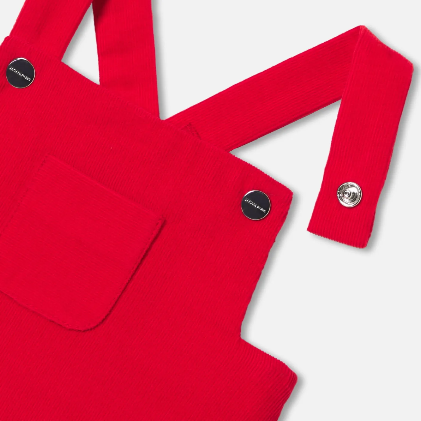 Bloomers, Overalls And Sets-Jacadi Baby boy short velvet overalls Tomato red