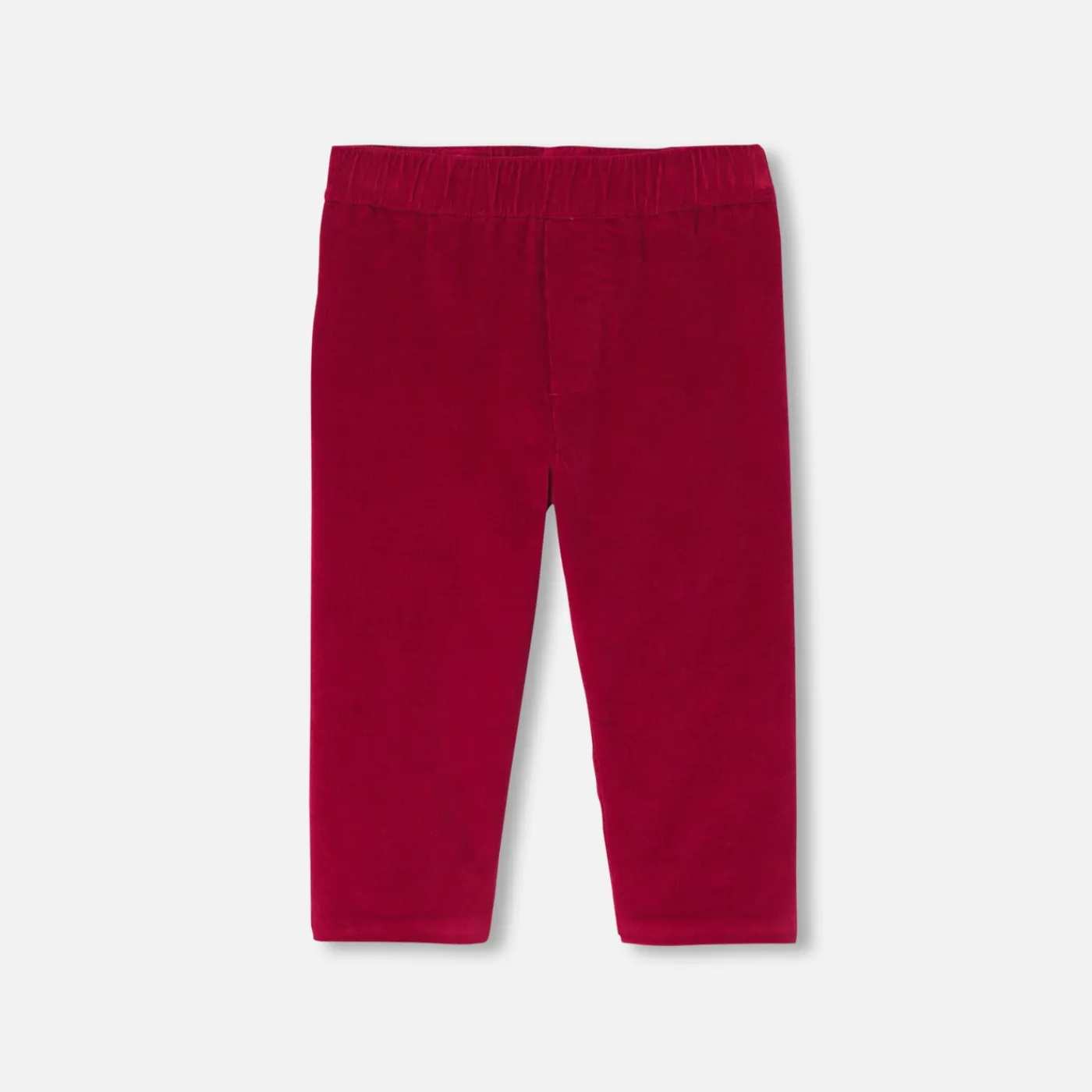 Pants And Shorts-Jacadi Baby boy velour pants Purple